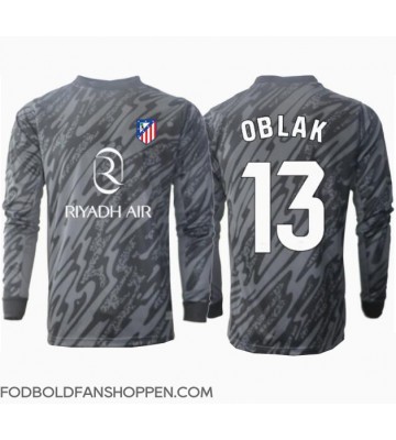 Atletico Madrid Jan Oblak #13 Målmand Hjemmebanetrøje 2024-25 Langærmet
